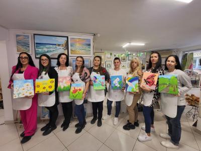 Творческа работилница с акрилни бои